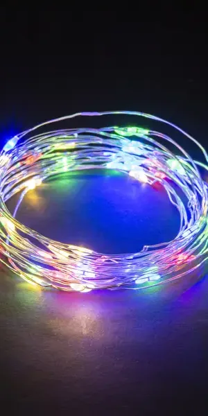 Электрогирлянда Роса 5 м 50 ламп RGB