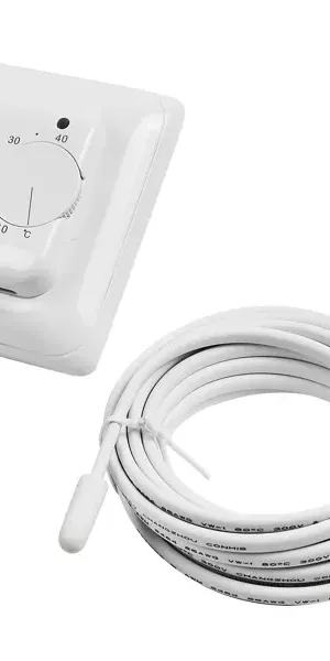 Терморегулятор для теплого пола AC Electric ACT-16 механический цвет белый