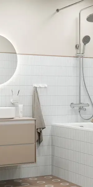 Душевая система Iddis Odda ODDSBTHi06 с термостатом 5 режимов цвет хром
