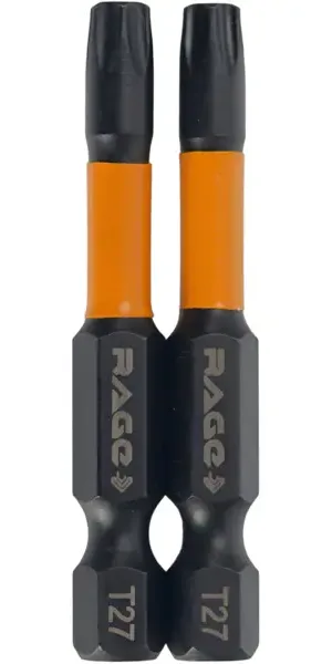 Бита ударная Rage 554149 T27x50 мм, 2 шт.