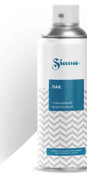 Лак-аэрозоль глянцевый Siana 520 мл