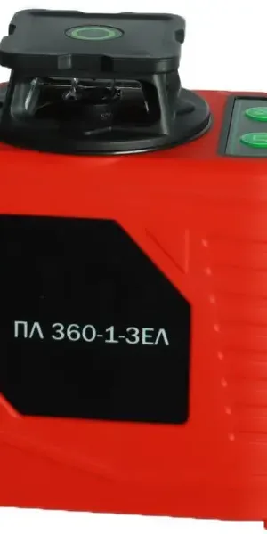 Нивелир лазерный Elitech 360-1-ЗЕЛ зеленый луч, 25 м