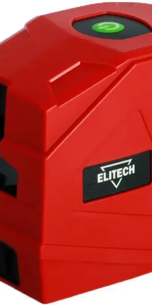 Нивелир лазерный Elitech 4-ЗЕЛ зеленый луч, 20 м