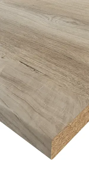 Столешница кухонная серии Зея 240x60x3.8 см ДСП цвет серый