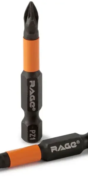 Бита магнитная Rage 554158 PZ1x50 мм, 2 шт.