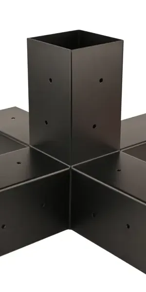 Коннектор бруса 5 гнезд 100x100 мм