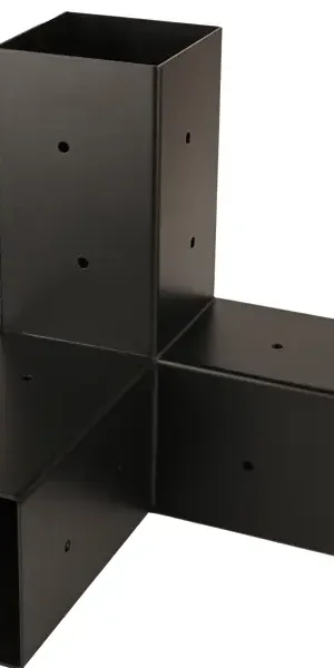 Коннектор бруса 3 гнезда 100x100 мм