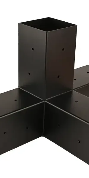 Коннектор бруса 4 гнезда 100x100 мм