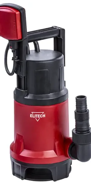 Насос погружной дренажный для грязной воды Elitech 750-35П 13500 л/ч