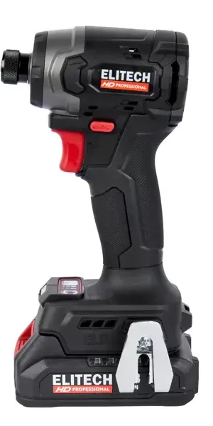 Винтоверт ударный аккумуляторный Elitech HD CS2003SL, 20 В Li-Ion 2x2 Ач