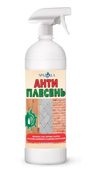Раствор Антиплесень для погребов и теплиц 1 л