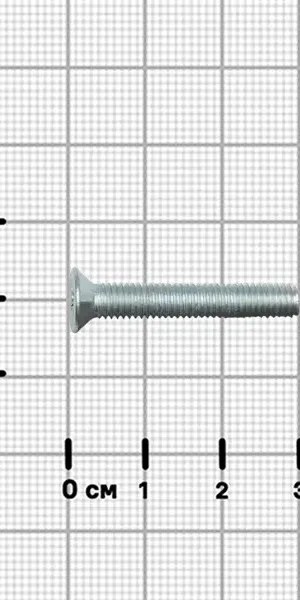 Винт DIN 965 5x30 мм оцинкованный 32 шт.