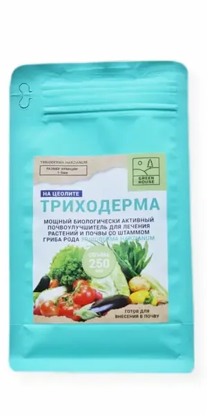 Органическое удобрение Триходерма цеолит для почвы 0.25 л