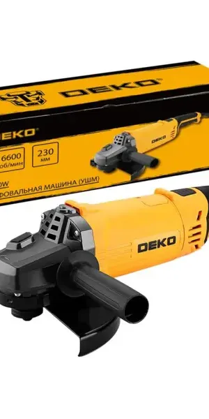 УШМ сетевая Deko AGDK-2200W, 2200 Вт, 230 мм