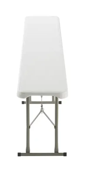 Скамья складная 183x43x28 см сталь/пластик