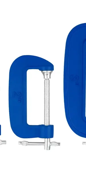 Набор струбцин G-образных Vertextools 2066-1 75 мм, 3 шт.