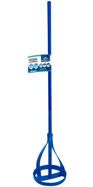 Насадка-миксер для краски Vertextools 0029-80-400 HEX 80x400 мм, сталь
