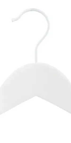 Плечики для одежды Konsensa 44.5 см с покрытием soft touch дерево цвет белый
