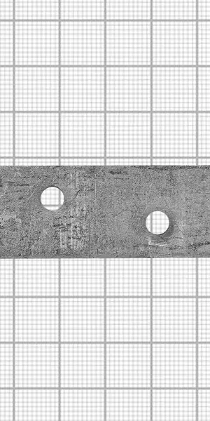 Пластина крепежная бытовая LW 80x19x1.5