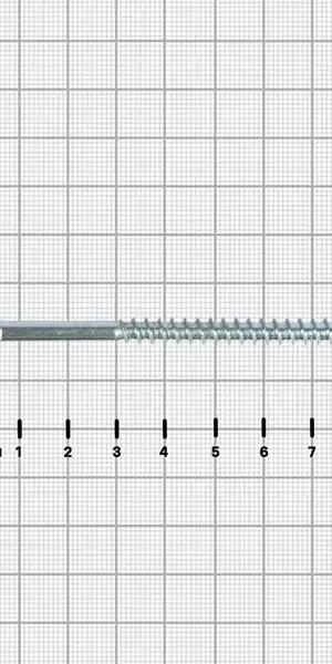 Саморезы универсальные Dilwis потайные острые оцинкованные 6x90 мм 30 шт.