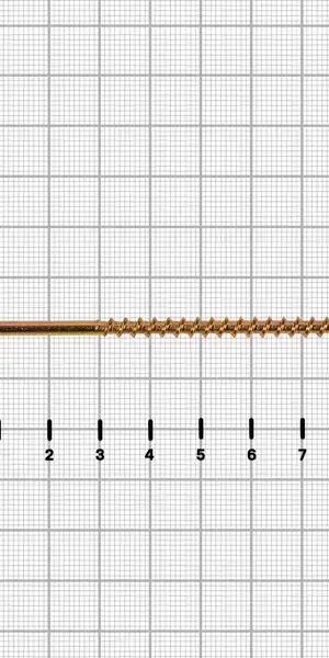 Саморезы по дереву Dilwis потайные острые оцинкованные 4.2x90 мм 1 кг