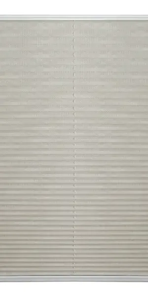 Штора плиссе 52x170 см жаккард молочная