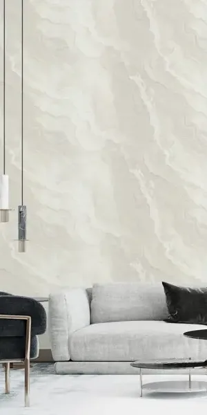 Обои флизелиновые Wall Decor Марбл бежевые 1.06 м 75286-12