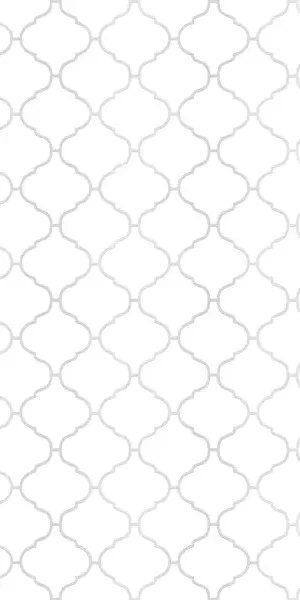 Стеновая панель Arabesque White 240x0.4x60 см АКП цвет белый