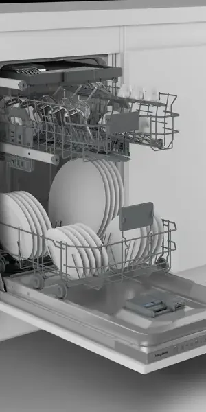 Встраиваемая посудомоечная машина Hotpoint HIS 2D86 D 45 см 8 программ цвет нержавеющая сталь