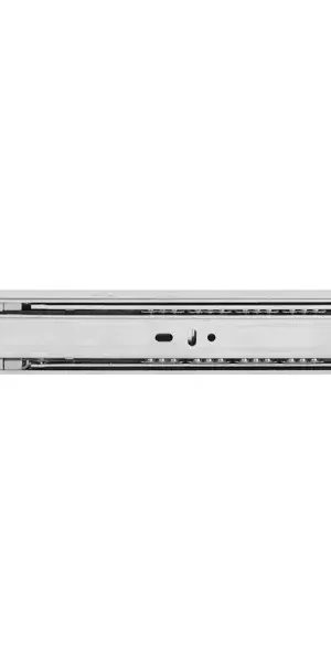 Комплект шариковых направляющих полного выдвижения EDS Chrome Y8114 с доводчиком 45/350 мм сталь, цвет серебро