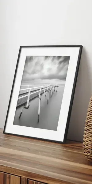 Рамка Kreaforta Lila 40x50 см пластик цвет черный