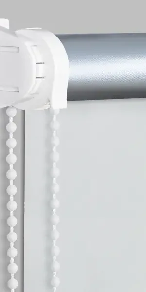 Штора рулонная блэкаут Silver 70x175 см бежевая