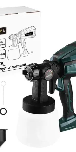 Краскопульт сетевой Zitrek SG650ZK, 650 Вт, 0.6 л/мин
