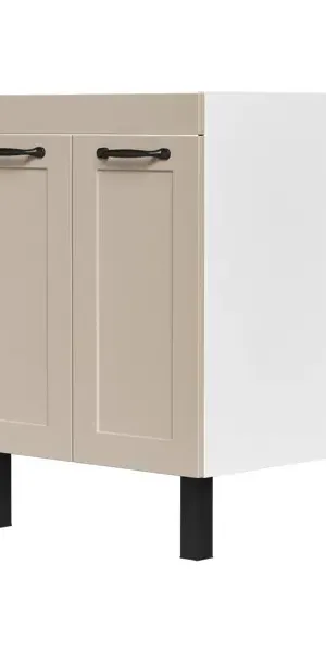 Тумба под раковину напольная Гала 81x60x47.6 см цвет бежевый
