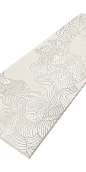 Декор настенный LB Ceramics Юген 20x60 см матовый цвет бежевый с рисунком