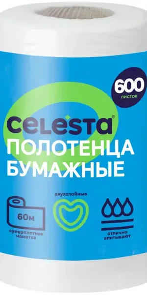 Бумажное полотенце Celesta 60 м