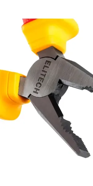 Плоскогубцы диэлектрические Elitech 110403 200 мм