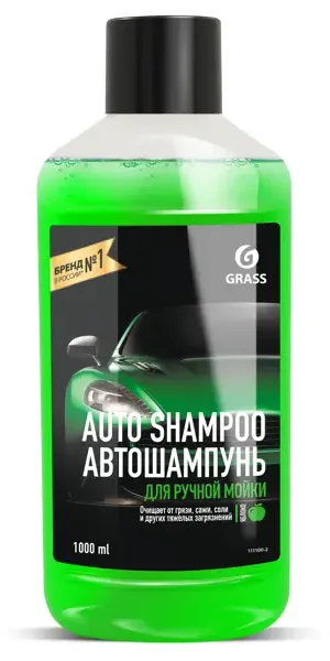 Автошампунь Grass Universal, 1 л, аромат яблока