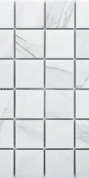 Мозаика мраморная Kreaforta белый 306x306x6 мм
