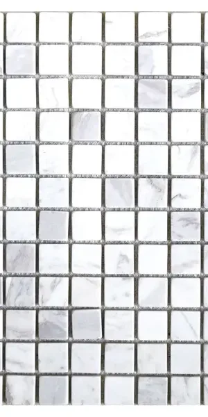 Мозаика мраморная Kreaforta белый 300x300x8 мм