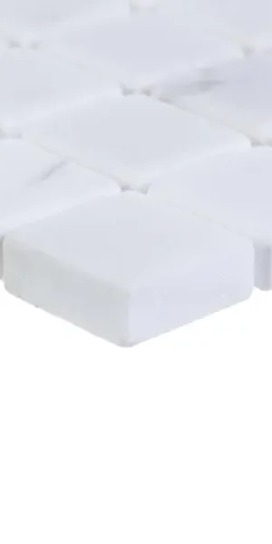 Мозаика мраморная Kreaforta белый 300x300x8 мм