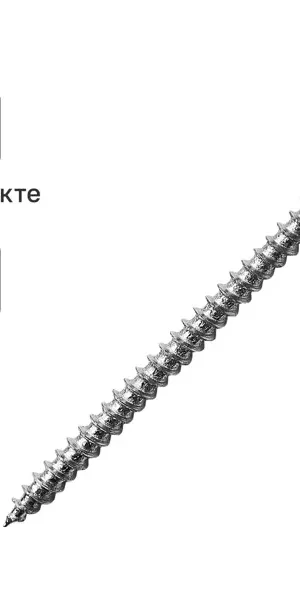 Саморезы универсальные Standers оцинкованные 3x50 25 шт.