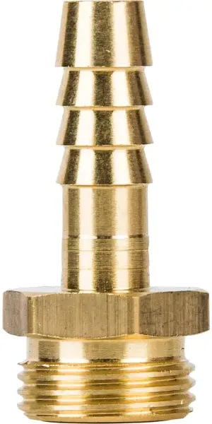 Штуцер для шланга BOUTTE 3/8" x 8 мм наружная резьба