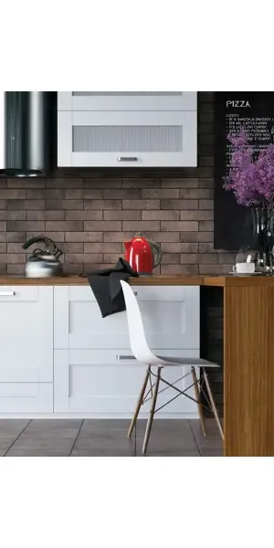 Плитка клинкерная Cerrad Loft brick темно-коричневый 0.6 м²