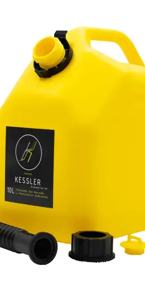 Канистра KESSLER для ГСМ 10л цвет желтый