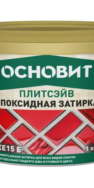 Затирка эпоксидная Основит Плитсэйв XE15Е цвет 034 светло-бежевый 1 кг
