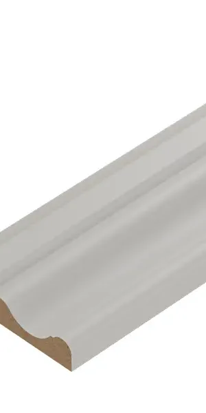 Комплект наличников 2500x80x16 мм эмаль цвет серый (5 шт)