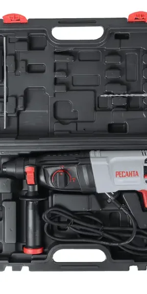 Перфоратор сетевой SDS-plus Ресанта П-800BE, 800 Вт, 3.4 Дж