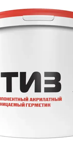 Герметик акриловый для окон Сазиласт Стиз А 7 кг
