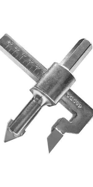 Сверло балеринка по керамике Vertextools 0029-50-2, 90 мм